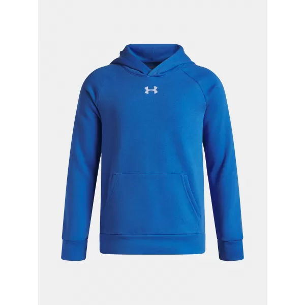  Trenirka za dječake UNDER ARMOUR UA RIVAL FLEECE HOODIE 1379792-402 PLAVA 