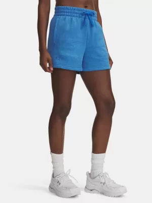 Ženske kratke hlače UNDER ARMOUR RIVAL FLEECE SHORT 1382723-402 PLAVA