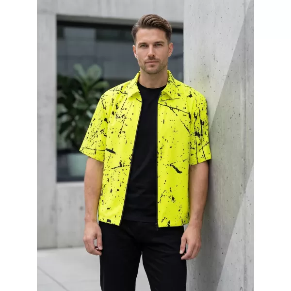  Muška vrhunska košulja ALTISPORT VOJ/ALM034KOS01 NEON ŽUTA 