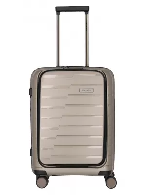 Kofer TRAVELITE AIR BASE 4W S FRONT POCKET ŠAMPANJAC