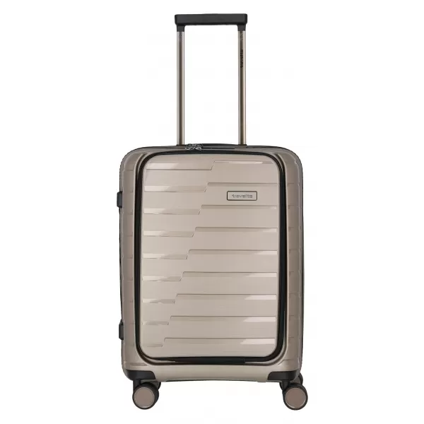  Kofer TRAVELITE AIR BASE 4W S FRONT POCKET ŠAMPANJAC 