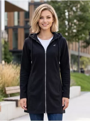 Ženski sweatshirt ALTISPORT LIALA CRNA