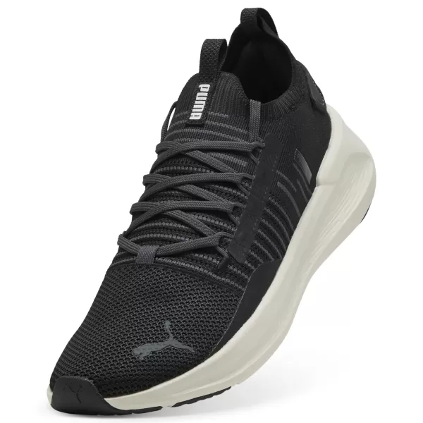  Čizme PUMA SOFTRIDE SYMMETRY FUZION LS 31148210 PUMA CRNA/TAMNO SIVA 