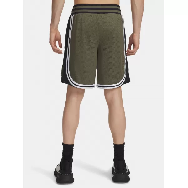  Muške kratke hlače UNDER ARMOUR UA M COURTSIDE SHORT 6004087-390 ZELENA 