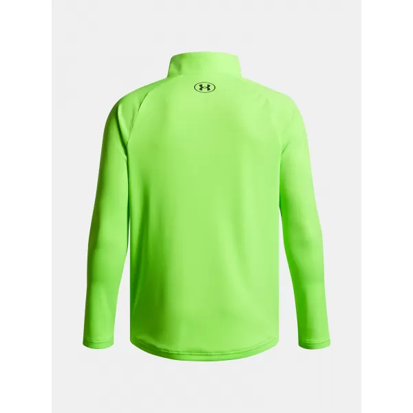  Majica za dječake UNDER ARMOUR UA TECH 2.0 1/2 ZIP 1363286-389 ZELENA 