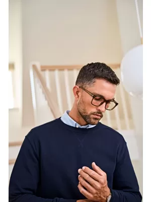 Muški sweatshirt TEE JAYS | TJ 5504 CRNA