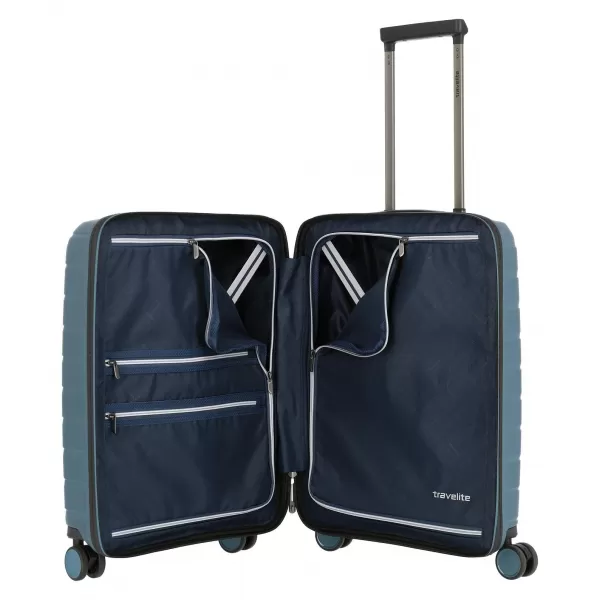  Kofer TRAVELITE AIR BASE 4W S FRONT POCKET LEDENO PLAVA 