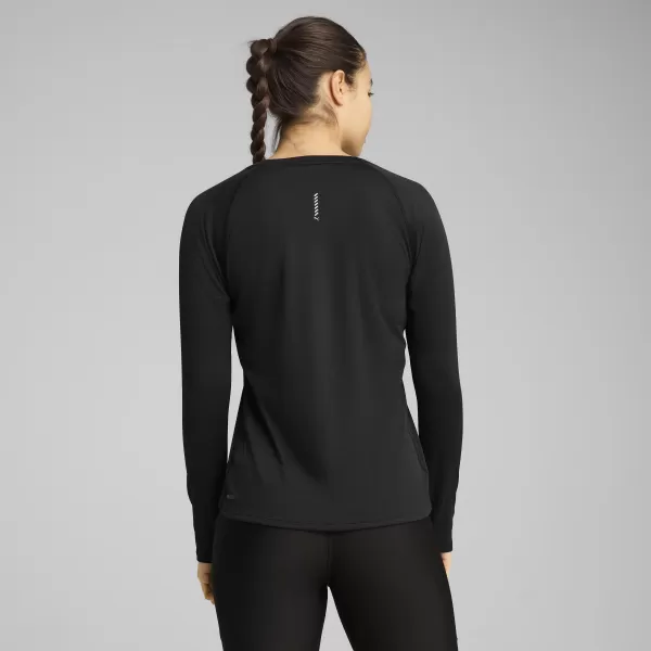  Košulja PUMA W RUN VELOCITY LONG SLEEVE (POLY) 52658101 PUMA CRNA 