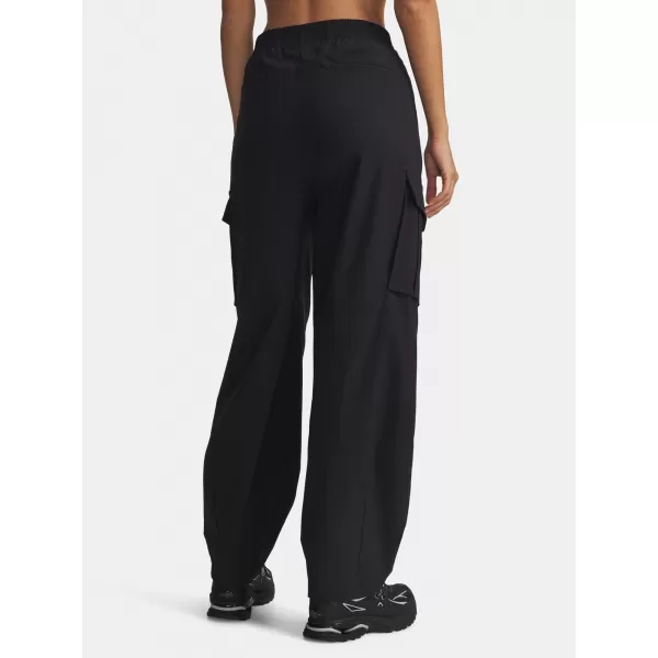  Ženske sportske hlače UNDER ARMOUR UA UNSTOPPABLE RSTOP CARGO 6007025-001 CRNA 