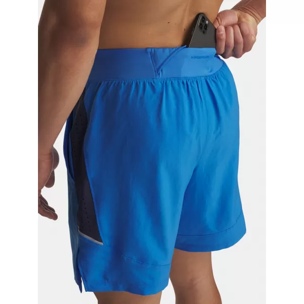  Muške kratke hlače UNDER ARMOUR UA LAUNCH PRO 2N1 7 SHORTS PLAVA 