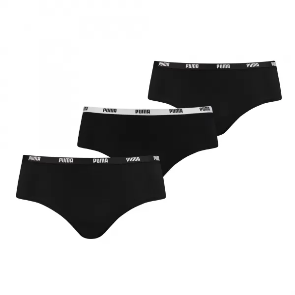  Gaćice PUMA HIPSTER 3P PACK 90759202 CRNI 