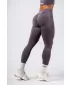 Oblikovanje bešavnih maksimalnih push-up tajica FLOW SEAMLESS 497 TAMNOSIVA Nebbia