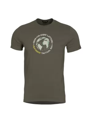 majica PENTAGON GLOBE T-SHIRT K09055 SMEĐE SIVA