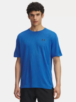 Muška majica kratkih rukava UNDER ARMOUR UA TECH VENT JACQUARD PLAVA