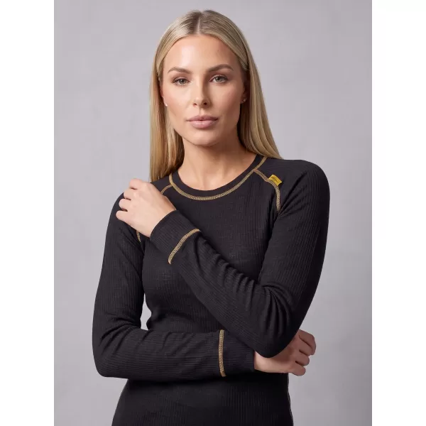  Ženski termo set ALTISPORT GOLDA CRNO/ZLATNO 