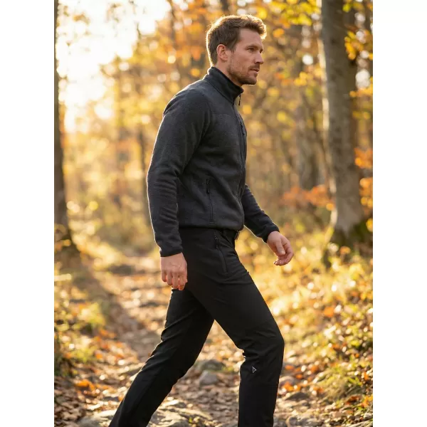  Muške softshell hlače ALTISPORT CORRON CRNA 