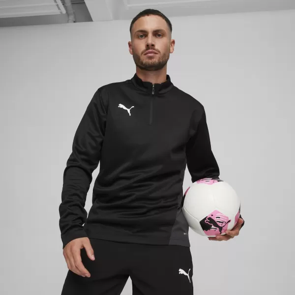  Košulja PUMA TEAMGOAL TRAINING 1/4 ZIP TO 658629_03 PUMA CRNO/BIJELO/TAMNO SIVO 