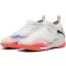 Dječje cipele PUMA FUTURE 8 MATCH IT + MID JR 10861701 WHITE/ BIJELA/PUMA CRNO/BLISTAVO CRVENO