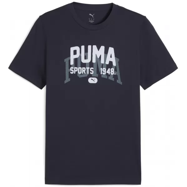  Košulja PUMA GRAPHIC VARSITY TEE 68803516 NOVA MORNARICA 