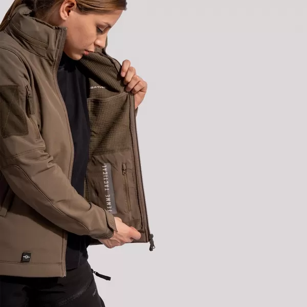  Ženska jakna PENTAGON ARTAXES WOMENS JACKET K08011 MASLINASTO ZELENA 