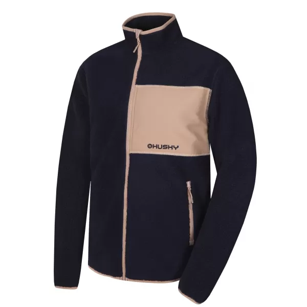  Muški sweatshirt HUSKY ADDY ZIP M TAMNOPLAVA 