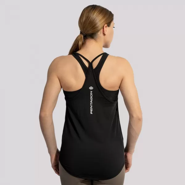  Ženska majica bez rukava PENTAGON UNITY WOMENS MESH TANK TOP K09045 CRNA 