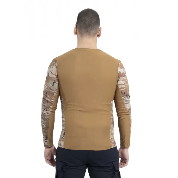  majica PENTAGON APOLLO ACTIVITY SHIRT K11012 SIVI KAMUFLAŽ 