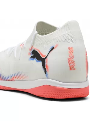 Čizme PUMA FUTURE 8 MATCH IT 10859801 WHITE/ BIJELA/PUMA CRNO/BLISTAVO CRVENO
