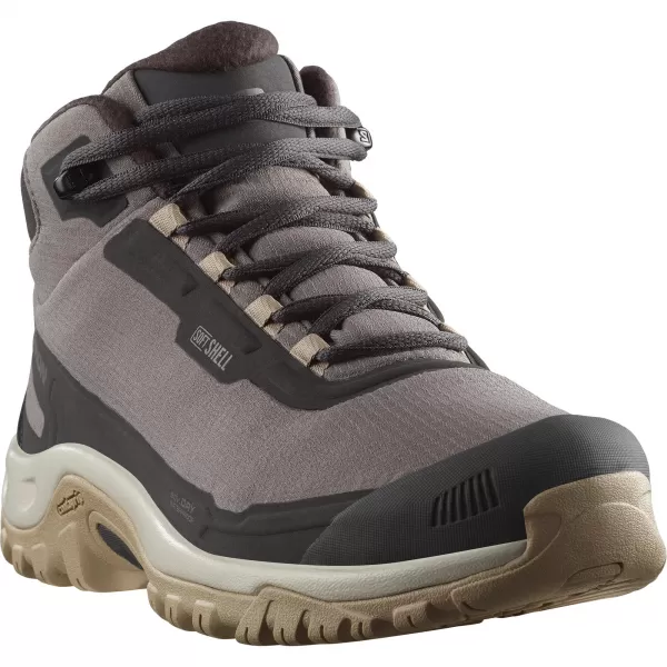  Ženske cipele SALOMON SHELTER WATERPROOF W ŠLJIVA MAČIĆ/FANTOM/DESERT TAN 