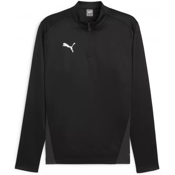  Košulja PUMA TEAMGOAL TRAINING 1/4 ZIP TO 658629_03 PUMA CRNO/BIJELO/TAMNO SIVO 