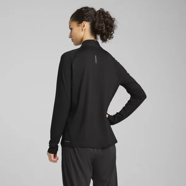  Košulja PUMA W RUN VELOCITY CLOUDSPUN 1/4 ZIP 52665001 PUMA CRNA 