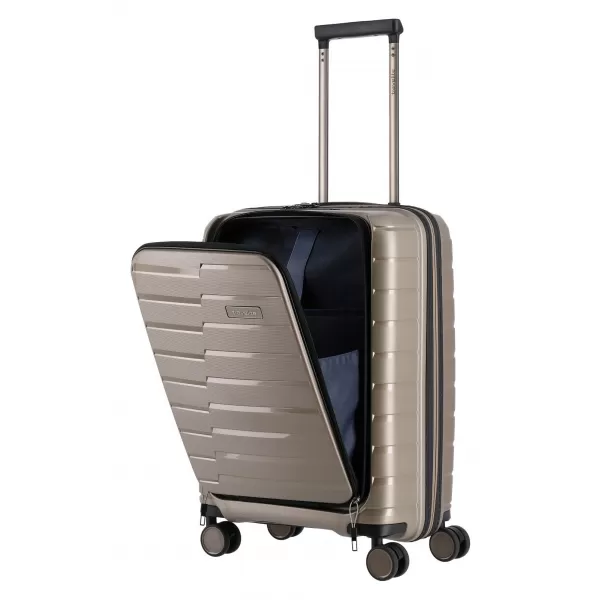  Kofer TRAVELITE AIR BASE 4W S FRONT POCKET ŠAMPANJAC 