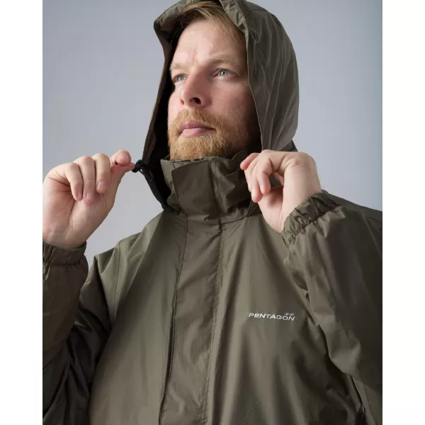  Jakna PENTAGON ATLANTIC V2.0 RAIN JACKET K07022 SMEĐE SIVA 