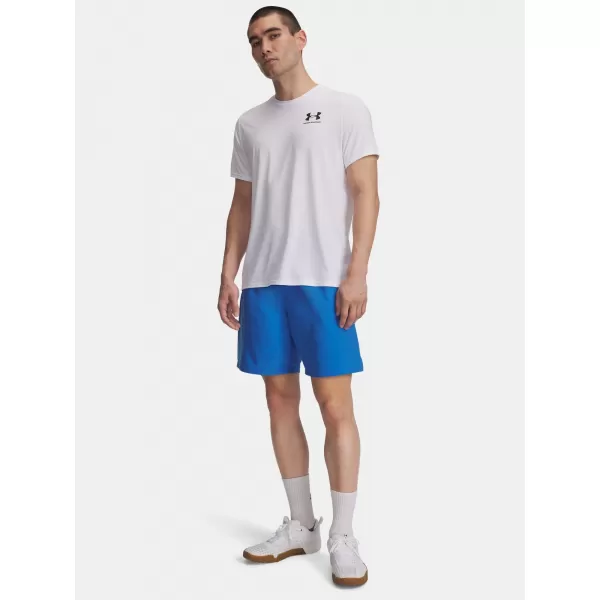  Muške kratke hlače UNDER ARMOUR UA TECH WOVEN WORDMARK SHORT 1383356-402 PLAVA 