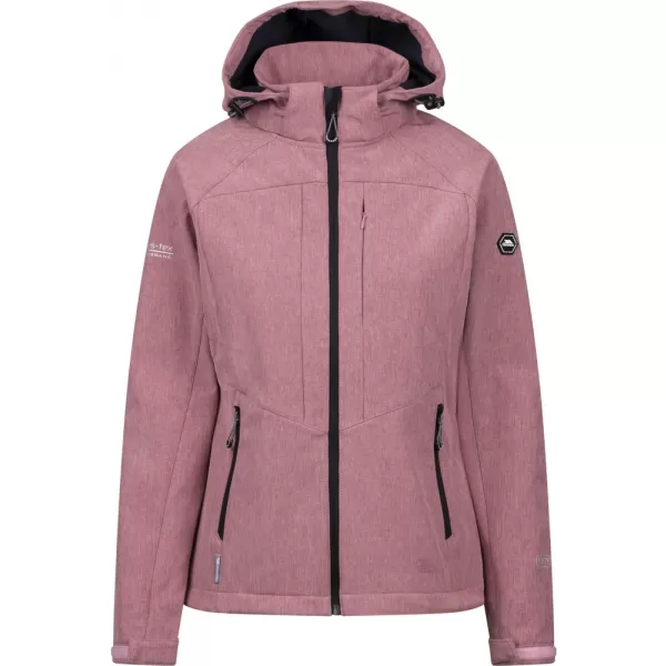  Ženska softshell jakna TRESPASS FRYATT SVIJETLI DUDOV LAPOR 