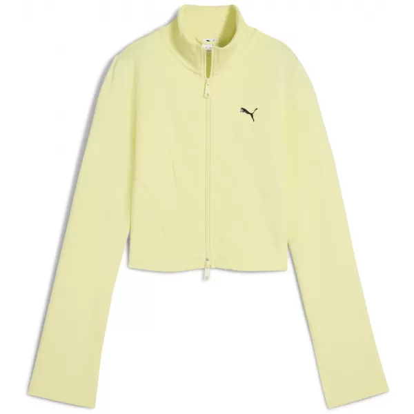  Ženska jakna PUMA DARE TO SLIM CROPPED TRACK JACKET 63214635 ZLATNI MJESEC 
