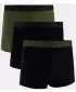 Muške bokserice UNDER ARMOUR M UA PERF COTTON (3KS) 1383891-005 CRNA W/MARINE OD