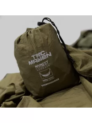 Viseća mreža PENTAGON MYNEST HAMMOCK D19024 SMEĐE SIVA