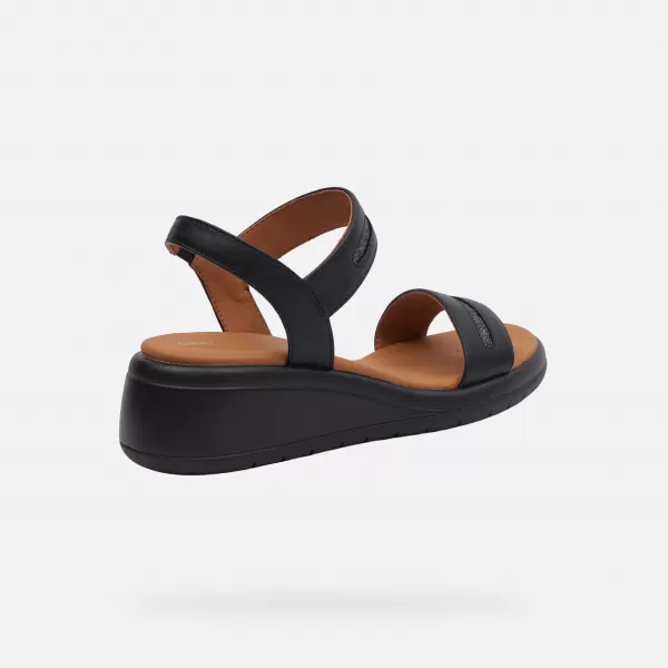  Ženske sandale GEOX MELICONIA G000969 CRNA 