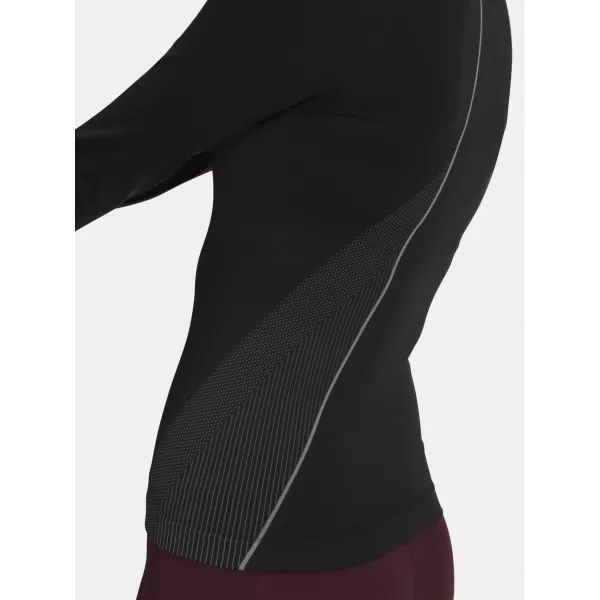  Ženska majica kratkih rukava UNDER ARMOUR UA VANISH SEAMLESS 1/4 ZIP 6000644-003 CRNA 