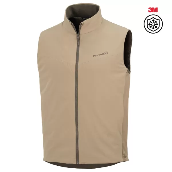  Muški prsluk PENTAGON LYNX 3M G INSULATION VEST K04017 KAKI 