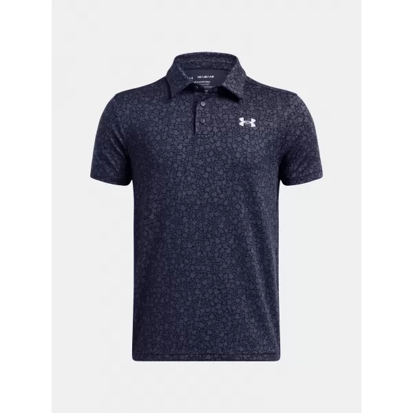  Majica za dječake UNDER ARMOUR UA PLAYOFF PRINTED POLO 1382681-413 PLAVA 
