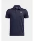 Majica za dječake UNDER ARMOUR UA PLAYOFF PRINTED POLO 1382681-413 PLAVA