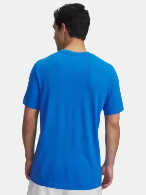Muška majica kratkih rukava UNDER ARMOUR VANISH SEAMLESS NOVELTY SS PLAVA