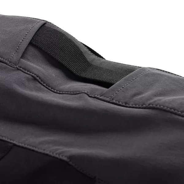  Muške softshell hlače ALPINE PRO AKAN 2 TAMNOSIVA 