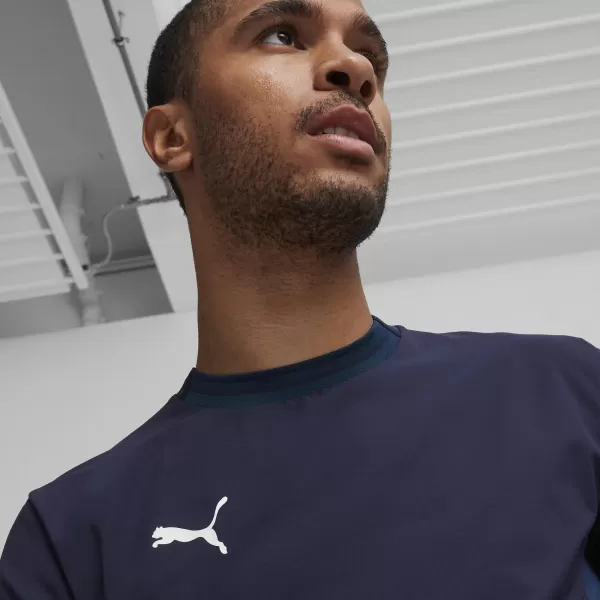  Muški dres PUMA TEAMFINAL JERSEY 70573706 PUMA MORNARICA/BIJELA/PERZIJSKA PLAVA 