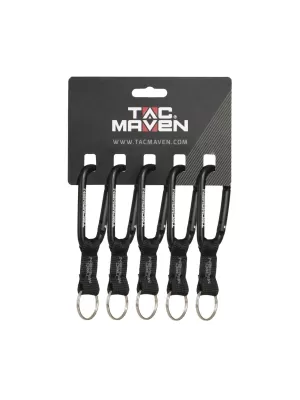 Karabin PENTAGON CARABINER 8ΜΜ D25029 CRNA