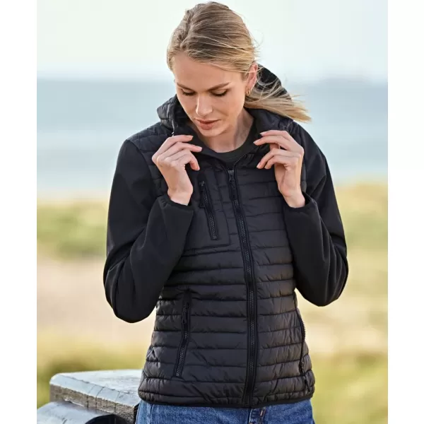  Ženska jakna TEE JAYS | TJ 9629 CRNO/CRNO 