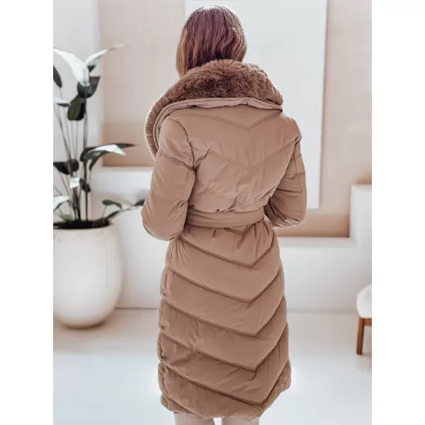  Ženska jakna DSTREET TY5077 KARAMELA 