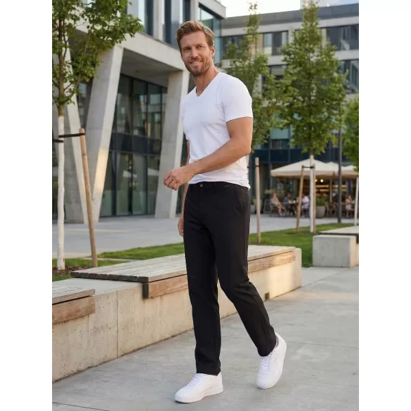  Muške hlače ALTISPORT ATS TROUSER CLASSIC-FIT CRNA 